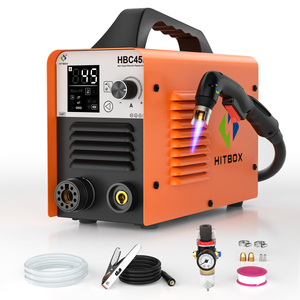 Bir HBC45II HITBOX plazma kesici 45Amp olmayan dokunmatik Pilot ark plazma kesme makinesi Metal Max kesim için IGBT invertör ızgara kesim 15mm - Product Image 1