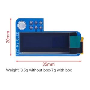 0.91inch OLED 128x32 <strong>I2C</strong> IIC SSD1306 Blue OLED Display Module for RPI <strong>Raspberry</strong> <strong>Pi</strong> 1, B+, <strong>Pi</strong> <strong>2</strong>, <strong>Pi</strong> 3 and <strong>Pi</strong> Zero - Product Image 3