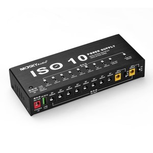 ISO-10ポータブルギターエフェクト電源ステーション10個の絶縁DC出力と9V 12V18Vギターエフェクト用の1つの5VUSB出力 - Product Image 1