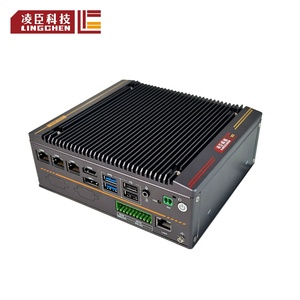 Lingchen <strong>Embedded</strong> Industrial Pc <strong>Linux</strong> Computer Factory Business Pc Fanless Computer LBX-J630 Box - Product Image 2