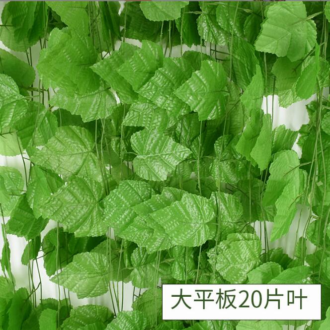 Grande taille 20 feuilles de vigne 12 pack guirlandes