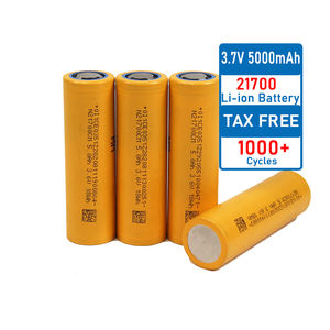थोक 3.7 बनाम 50e रिचार्जेबल ली आयन inr21700 5000 माह 3500m लिथियम आयन लिथियम-आयन बेलनाकार 21700 बैटरी सेल - Product Image 1