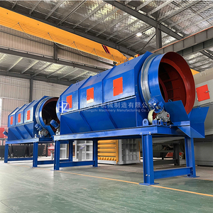 Máquina De Triagem De Lixo Equipamento De Descarte De Lixo Triagem De Resíduos Sólidos Tela Trommel