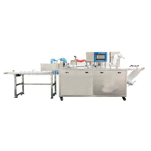 neueste Unternehmensnachrichten über Film Laminieren Lebensmittelmaschine Mehl Tortilla Verpackungsmaschine Tortilla Teigausrollmaschine  0
