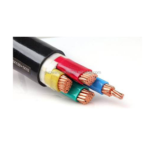 0.6/1kv Sınıf 2 bakır telli iletken PVC İzolasyon PVC Dış Kılıf Siyah NYY Kablo 2x1. 5mm2 - Product Image 5
