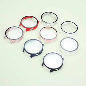 Rõ Ràng <span class=keywords><strong>Matte</strong></span> PC Cứng Xem Bảo Vệ Trường Hợp Với Được Xây Dựng Trong Glass Bảo Vệ Màn Hình Cho Samsung Galaxy Đồng Hồ 7 6 5 Fe 40 44Mm - Product Image 6