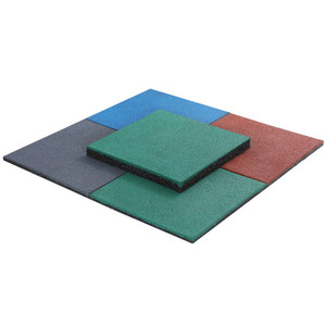 学校操场防滑儿童游乐区外部橡胶地板砖 - Product Image 3
