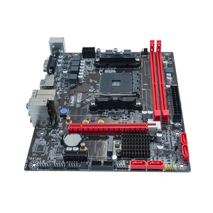 A320 Micro ATX Desktop-PC-Motherboard mit DDR4-Dual-CPU-SATA-Festplattenschnittstellenbuchse AM3-Chipsatz - Product Image 3