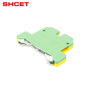 Sak Ek 2,5/35 doble capa Din Rail Spring Cage plástico Push in doble nivel puesta a tierra bloque de terminales de puesta a tierra - Product Image 5