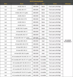 12 Chiếc Phụ Tùng Hệ Thống Treo Của Nhà Sản Xuất Bộ Cánh Tay Điều Khiển Phía Dưới Cho Audi A4 B5 PASSAT 88d0498998 - Product Image 3