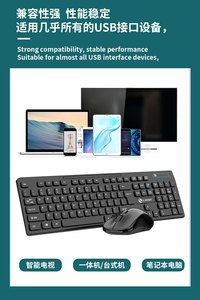 New 2.4G Wireless <strong>Keyboard</strong> and Mouse Set <strong>for</strong> Desktop USB 3.0 Interface <strong>Computer</strong> Office &amp; Game Battery Operated - Product Image 6