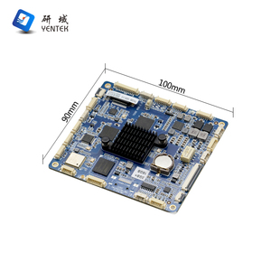 Rockchip RK3288 RK3562 Quad Core A17 Digital Signage LPDDR3 2GB Emmc 16G TF 64G WIFI 5 USB 3COM Android Linux braccio scheda madre