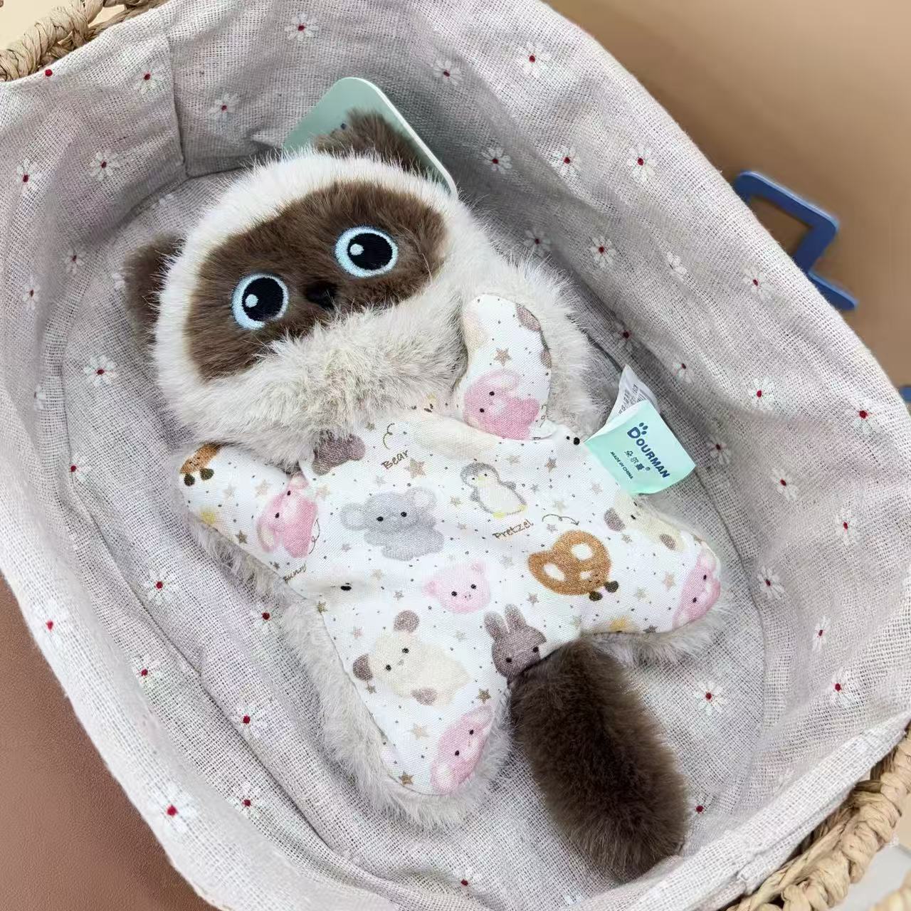 Puf de gato siamés