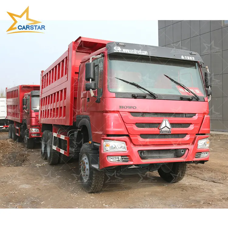 उच्च गुणवत्ता 6X6 20 टन HOWO 6X4 Sinotruck टिपर ट्रक का इस्तेमाल किया 371 375HP 380HP डंप ट्रकों के लिए थीम दुबई इस्तेमाल किया डंप ट्रकों बिक्री