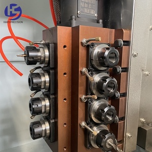 Centro de torneado CNC CK40L con 4 + 4 Live Tool Y Axis C Axis Hydraulic Collet - Product Image 5