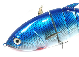 Big Fish Lure for Fishing 410mm/1000g Saltwater Trolling Big Tuan Bati Multi-joint Swinbait Sinking Big Bait - Product Image 6