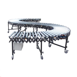 Mobile Telescopic Conveyor <strong>Automatic</strong> Drum Conveyor /<strong>loading</strong> and <strong>Unloading</strong> Telescopic Conveyor - Product Image 6