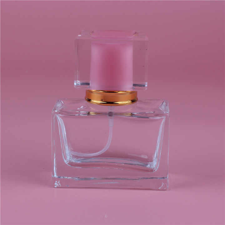 Botol Semprot Parfum Persegi 30 Ml, Botol Parfum 30 Ml Botol Kaca Buram Penjualan Langsung dari Pabrik