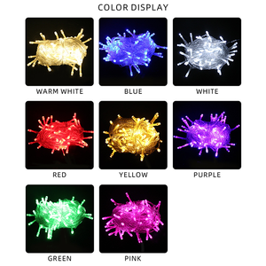 Cielo estrellado Decoración al aire libre Led Luces de colores Ingeniería Iluminación Decoración Cadena de luz solar - Product Image 2