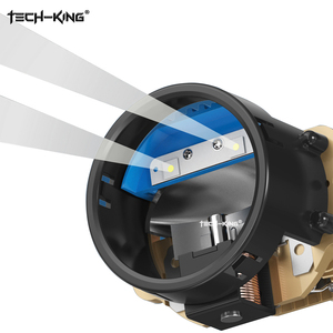 車とオートバイ1.8インチレーザーレンズh4ミニLEDプロジェクターヘッドライトデュアルレンズ55W65WバイLEDレーザープロジェクターレンズヘッドランプ - Product Image 5