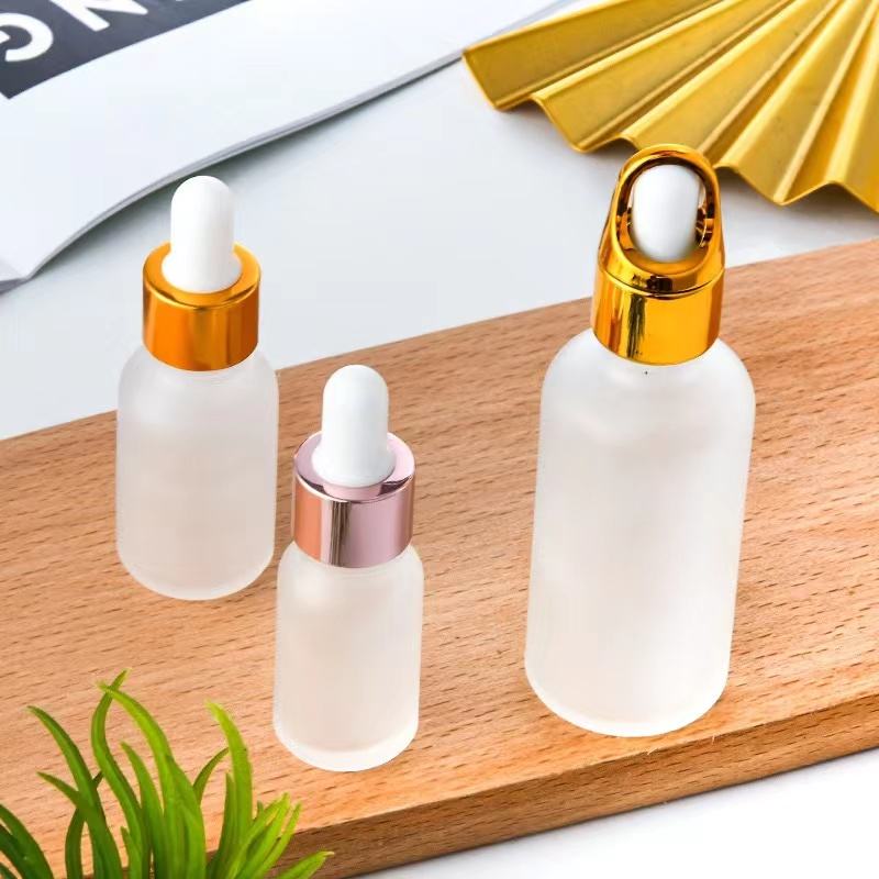 matte bottle10ml+gold lid