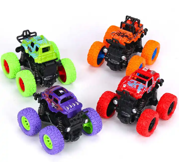 Nouveau Type Monster Trucks Jouets Monster Trucks Inertie Voiture Jouets Friction Powered Cars pour Enfants Figure Unisexe Festival Décoration