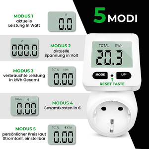 Timer-Buchse, digitaler Timer-Schalter mit 16 Schalt programmen - Product Image 6