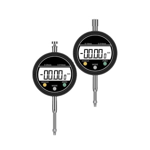 Electronic Mm/inch Switch Gauge 0 - 50mm 0.01mm Probe Digital Dial <strong>Indicator</strong> with Data Output Option - Product Image 1