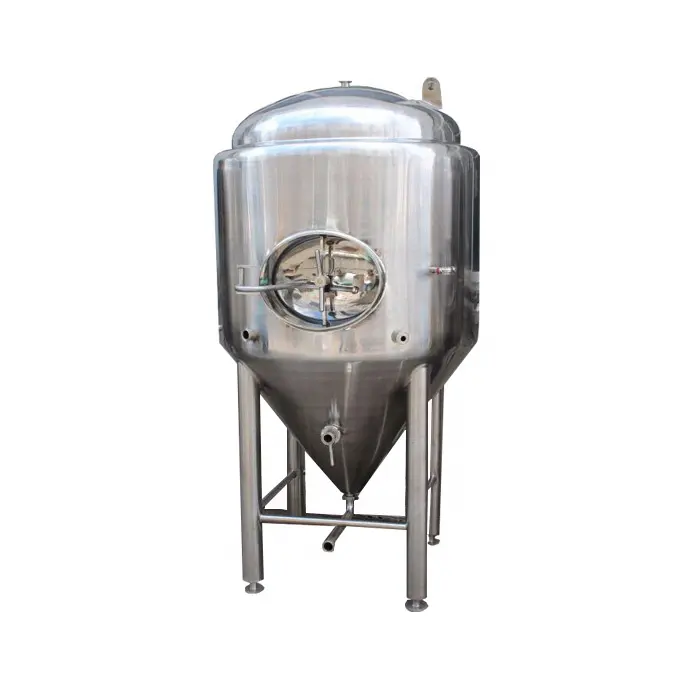 ステンレス鋼500リットル5BBL発酵タンク500リットルコニカルビール発酵槽500l
