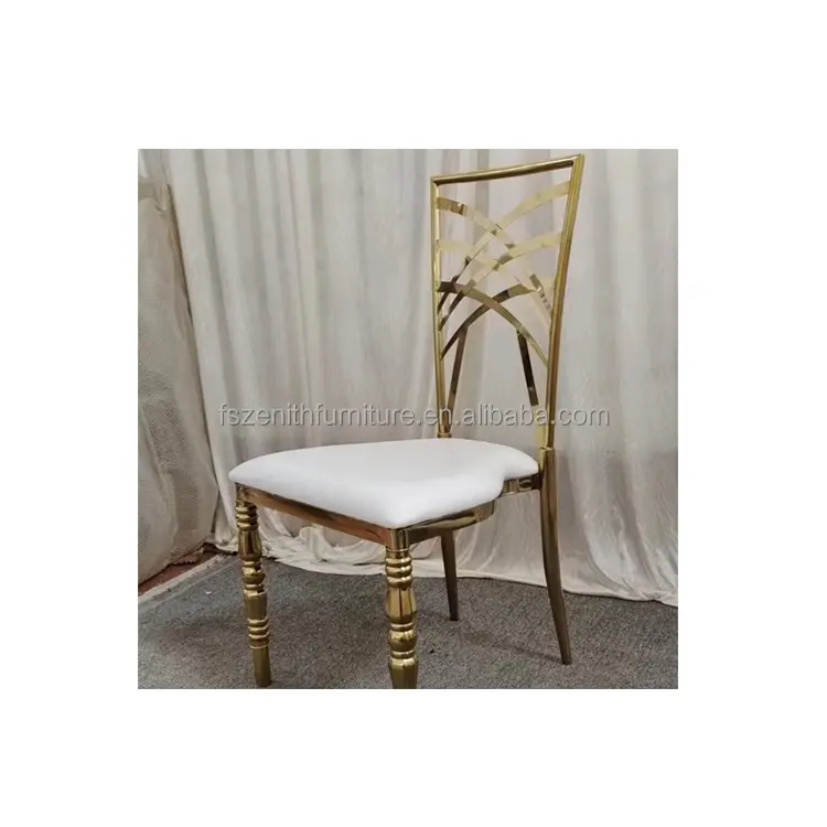 Design populaire meilleur prix de chaise blanche de mariage pour l'événement et la fête