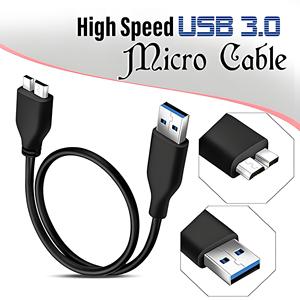 2025外付けハードドライブ用高速USB 3.0ケーブルMicro B to USB 5Gbps同期充電プラグプレイSamsung/WD/<span class=keywords><strong>Seagate</strong></span>用