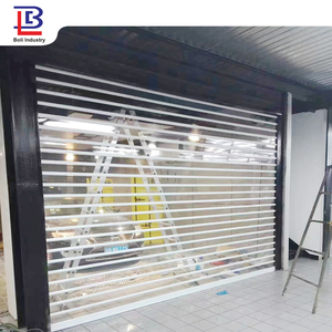 Papan desain Modern otomatis kristal transparan mal belanja pintu rana bergulir - Product Image 6