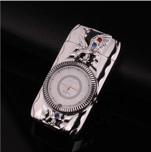 Innovative Classical <strong>Watch</strong> Lighters Torch <strong>Jet</strong> Refillable Metal Cigarette Lighter With Quartz <strong>Watch</strong> - Product Image 4