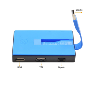 Nuevo stock 3,0 a convertidor compatible con HDMI 5 en 1 A Adaptador VGA HD DVI para Win 10 Mac Os. Convertidor de vídeo Displaylink USB 3,0