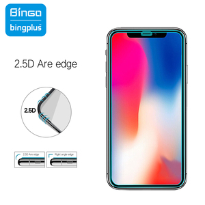 Fabrika kaynağı ipek baskı 9D temperli cam iphone x/xs 11 pro anti patlama ekran koruyucu - Product Image 3