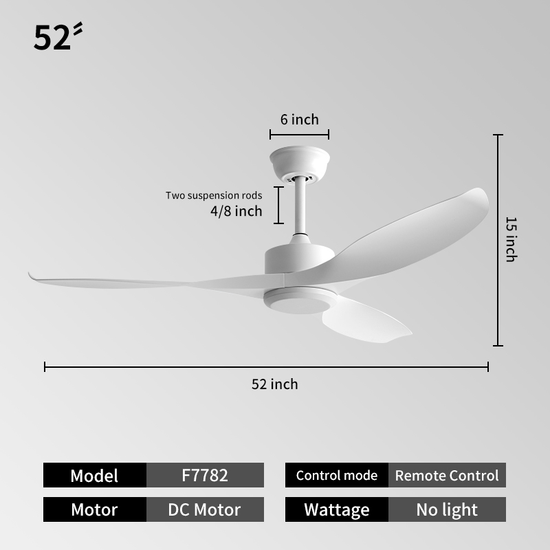 52 PULGADAS-Blanco+ABS