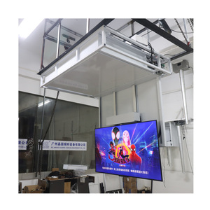 JGST New Arrival 32-65&quot; Drop Down Retractable <strong>180</strong>&deg; Swivel <strong>Tv</strong> Ceiling Hidden <strong>Mount</strong> Lift Motorized Ceiling Flip Down <strong>Tv</strong> <strong>Mount</strong> - Product Image 3