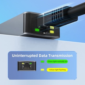 Neuer 2,5 Gbit/s USB 3.0 Typ C Gigabit-Ethernet-Adapter 2500 Mbit/s USB 3.0 zu RJ45 2,5G Kabel gebundener Netzwerk karten konverter Win Mac Laptop PC - Product Image 6