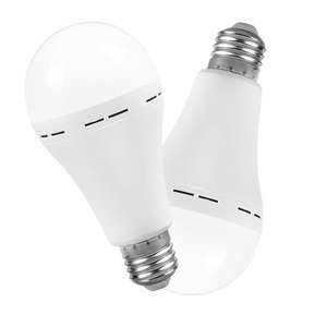 B22/E27 12W 220V/110Vリチウム電池電球小型ウエストLED緊急充電ライト - Product Image 1