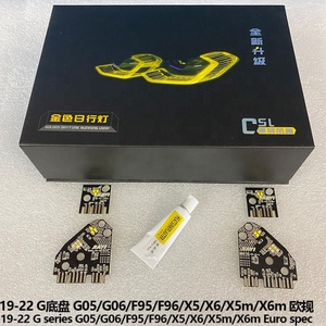 F96 F95 G06 X5M X6รถยนต์สำหรับ BMW ไฟ LED กลางวันมีปลั๊กเล่นสัญญาณด้านหน้ารถโมดูลแหล่งสีเหลืองมะนาว - Product Image 5