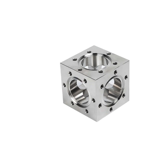 CF Integrated Straight-Through Pipe Connection Conversion Reducer Joint Flange Hexahedral <strong>Square</strong> Six-<strong>Way</strong> Pipe Pipe Fittings - Product Image 5