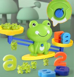 Early Childhood Education Mathematics Puzzle Toy Intelligence Development Baby Cognitive Logic Thinking Training Frog Scale