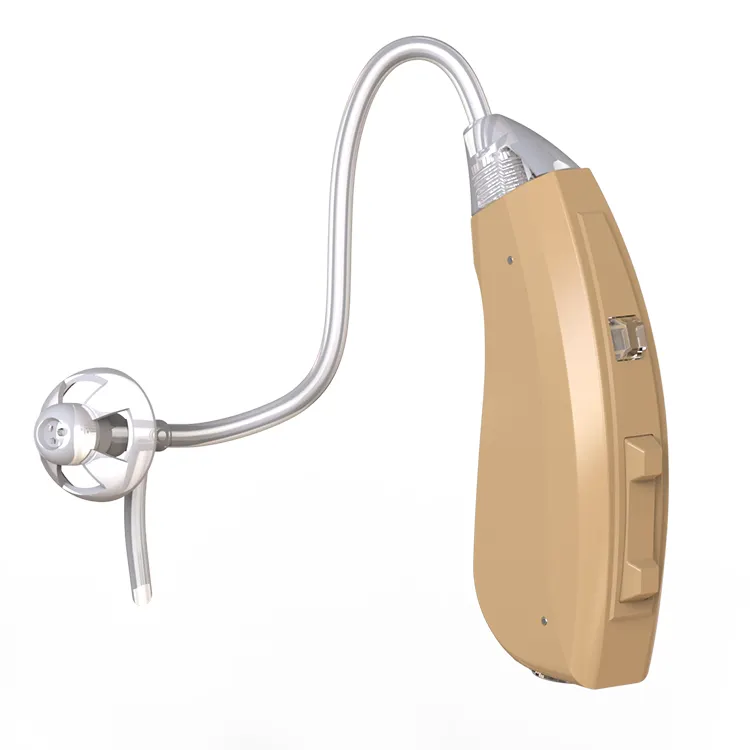 Presa di fabbrica nuovo Design Mini apparecchi acustici invisibili prezzo auricolari ricaricabili audifonos medicados digitales