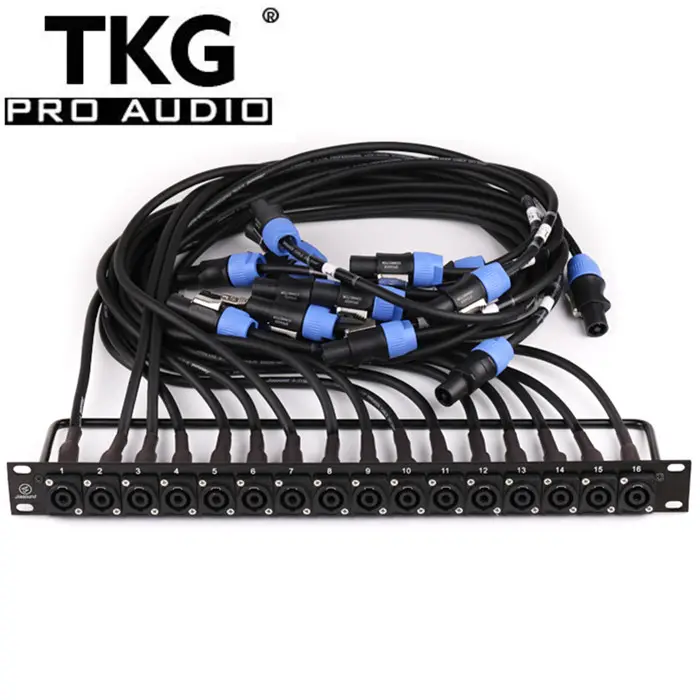 TKGフライトケース機器スピーカースピーカーサウンドシステムDJ16チャンネルキャビネットパネル