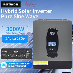 220Vac 230Vac开/离网逆变器3kw 24v混合太阳能逆变器，带MPPT 100A充电，太阳能电池板20V-500V输入50-60Hz - Product Image 6