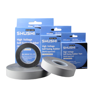 Chuyên nghiệp lớp 35KV EPR tự nung chảy băng cách nhiệt liền mạch cho cáp điện áp cao nối phục hồi đen 19mmmmx10m - Product Image 2