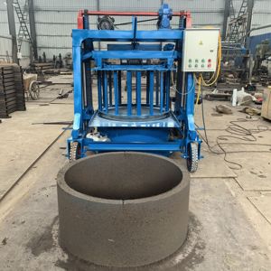 Mobile Precast Concrete Revetment <strong>Block</strong> Molding <strong>Machine</strong> with Hopper Semi-<strong>automatic</strong> Culvert Drainage Pipe <strong>Making</strong> <strong>Machine</strong> - Product Image 3
