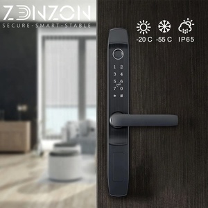 Safety Teeho Keyless <strong>Entry</strong> Digital Fingerprint Door Mortise Latch Door <strong>Lock</strong> Handle Set Smart Handle <strong>Lock</strong> with <strong>Keys</strong> - Electr