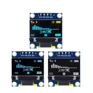 Schermo OLED da 0.96 pollici con comunicazione IIC 12864 moduli LCD in blu bianco giallo blu 4 Pin - Product Image 4