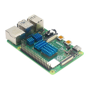 Disipador de calor de cobre y aluminio, almohadilla de refrigeración pasiva, Raspberry Pi 4, modelo B, herramientas de desarrollo de Sensor de radiador de disipación de calor